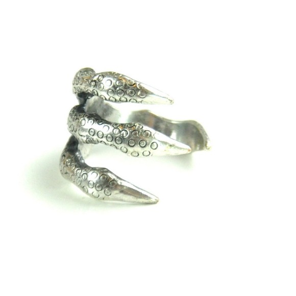 Jewelry - Talon Ring - Silver