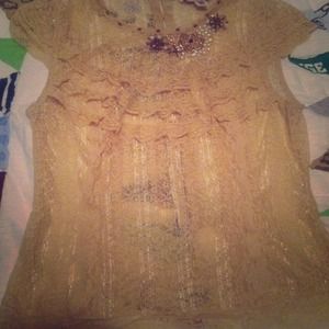 💥💥💥Lovely lace blouse with beading