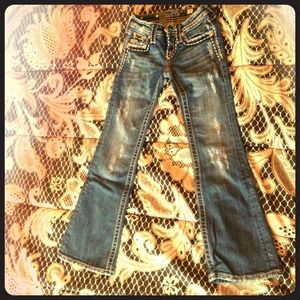 Little girls Miss Me jeans