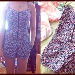Floral H&M romper