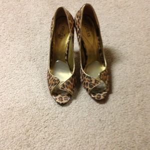 Leopard print shoes