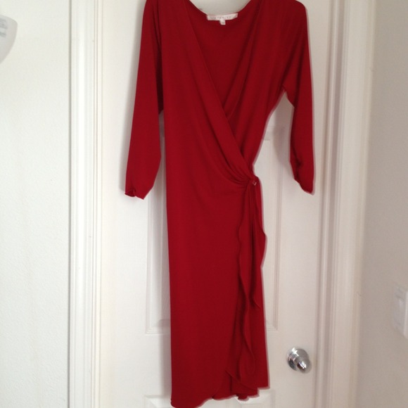 Cute red day or evening dress!