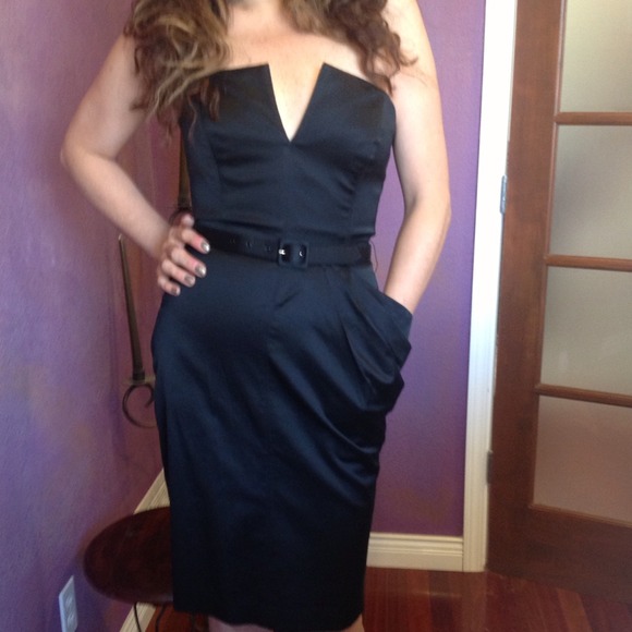 Bebe Black Dress 💥SOLD locally to a friend💥 - Picture 2 of 4
