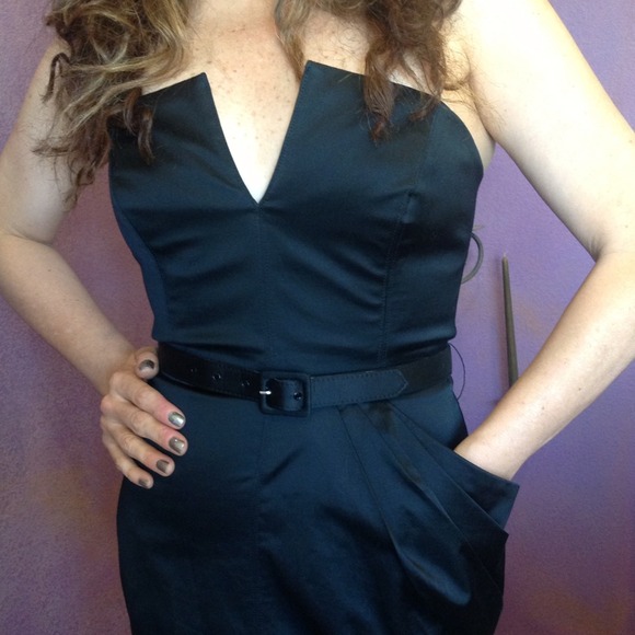 Bebe Black Dress 💥SOLD locally to a friend💥 - Picture 3 of 4