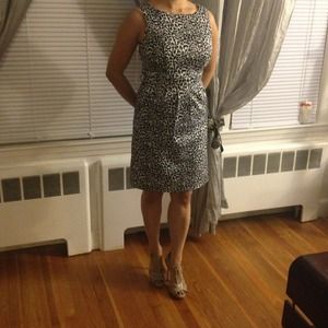 XoXo animal print dress