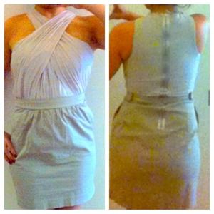 Armani Exchange beautiful golden beige dress