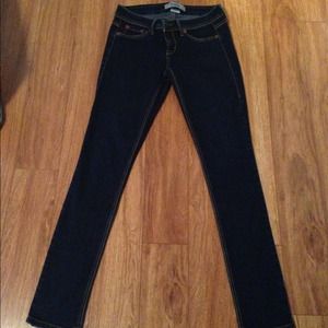 REDUCED!! Fragile brand, dark wash jeans. Size 9