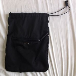 Prada drawstring bag