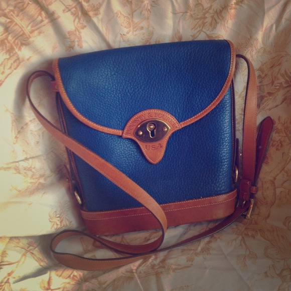 Dooney & Bourke Handbags - Blue Cavalry Spectator Dooney crossbody