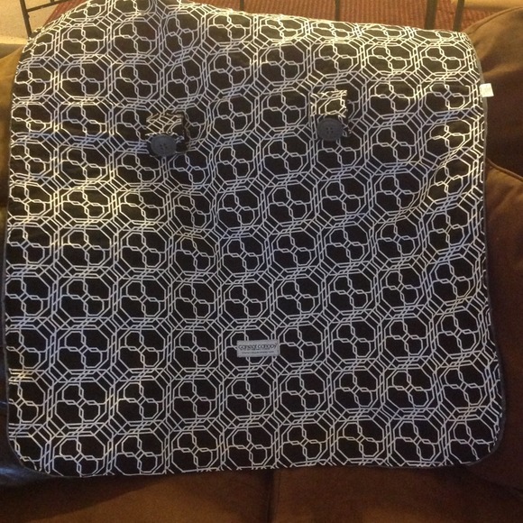 💢RESERVED💢Black and white car seat canopy