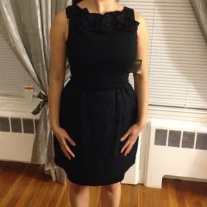 Black tulip style dress