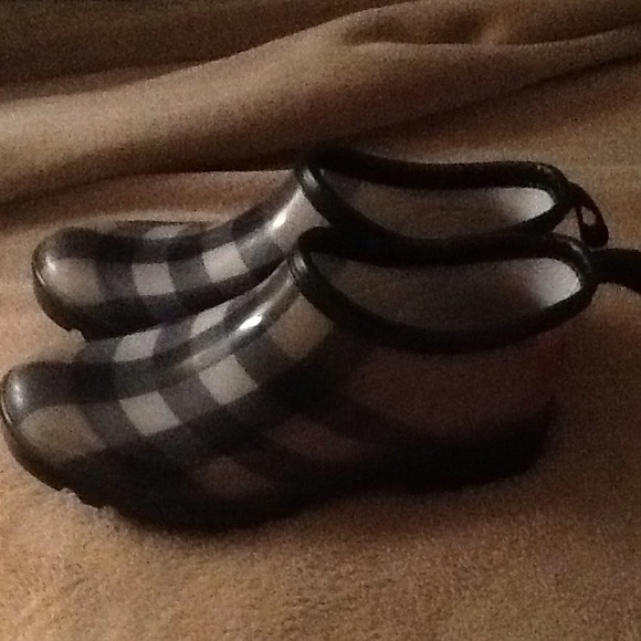 Size 35, Authentic Burberry Rain Boots.