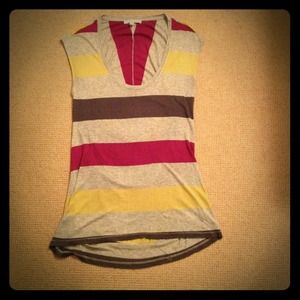 Trendy striped top
