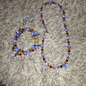 ⚡⚡Reduced⚡⚡Bracelet, necklace, earrings