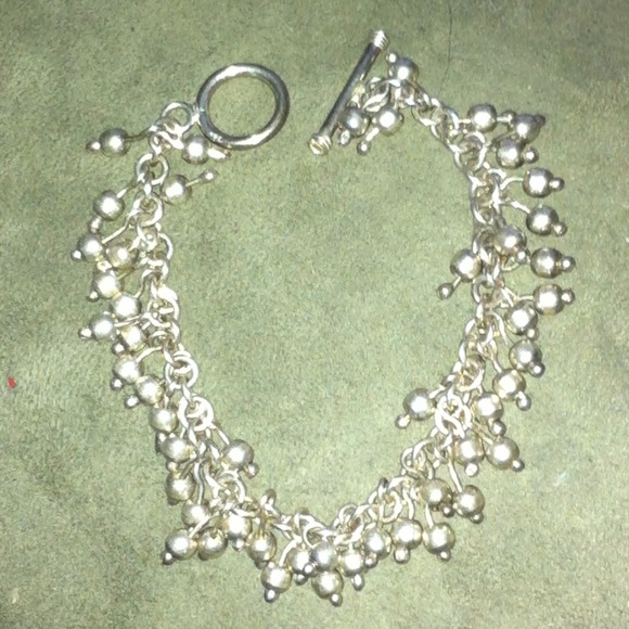 Beautiful Sterling Silver Bracelet - stamped 99.5