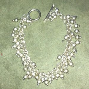 Beautiful Sterling Silver Bracelet - stamped 99.5