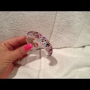 Swarovski SPARKLY bangle multi colored