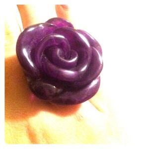 Purple Rose Ring