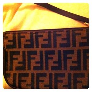 Carried twice. Authentic Fendi Handbag