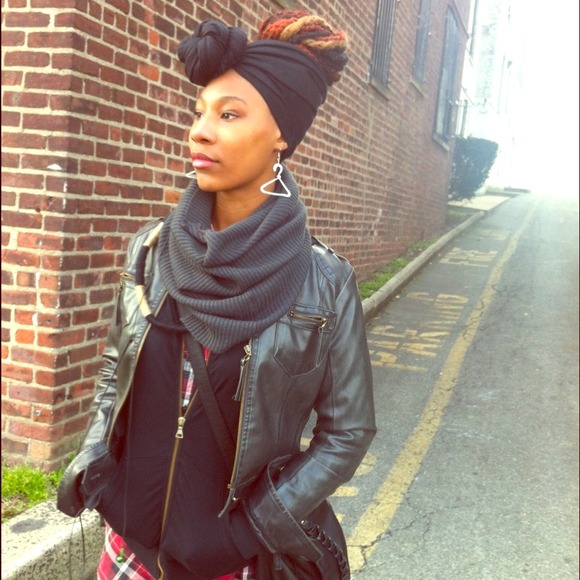 Dark gray jacket