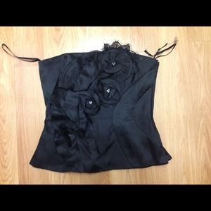 Size 4 White House Black Market corset top.
