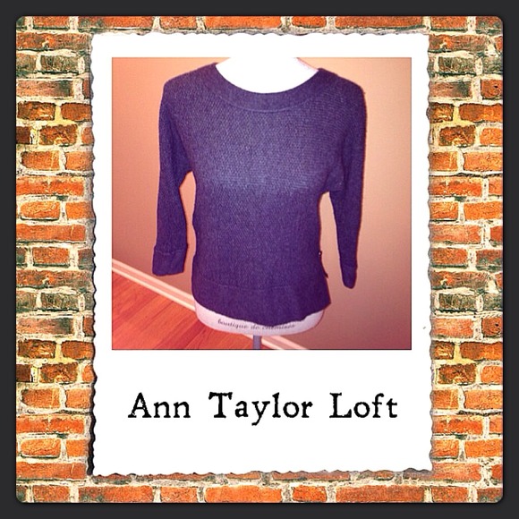 🚫SOLD🚫Black sweater-Ann Taylor Loft - Picture 1 of 4