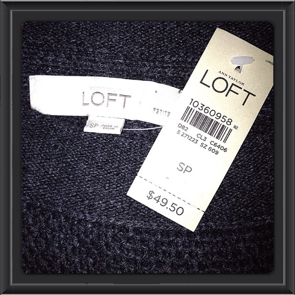 🚫SOLD🚫Black sweater-Ann Taylor Loft - Picture 4 of 4