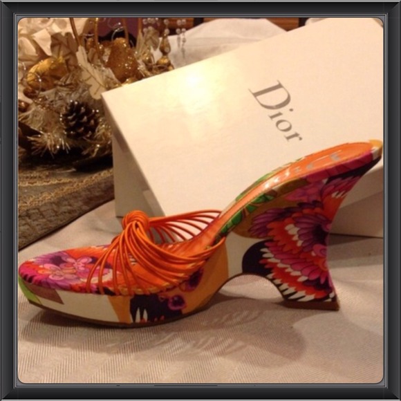 Dior Shoes - Authentic Dior Wedges. Size 39.5. Like new!