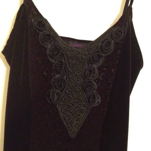 Medieval/ gothic velvet party dress