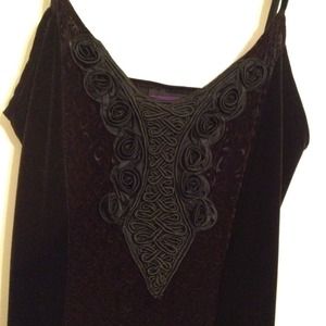 Medieval/ gothic velvet party dress