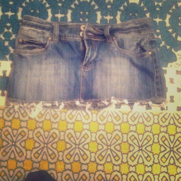 Jean skirt