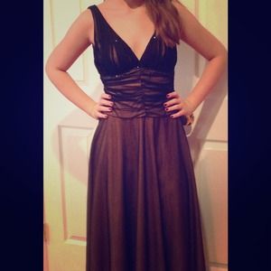 Black semi formal dress