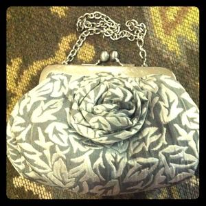 REDUCED Behnaz Sarafpour silver small evening bag
