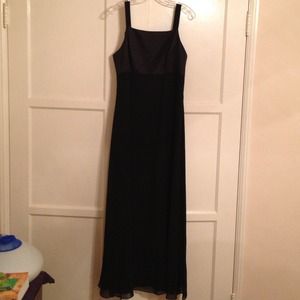 Black formal gown