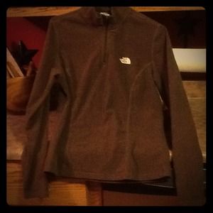 Fleece north face pullover