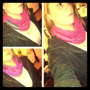 Hand made custom scarf get a head start on winter