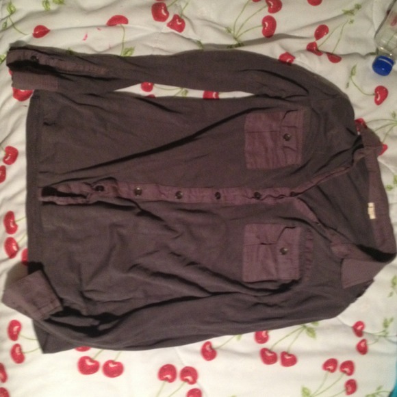 Jcrew gray button down