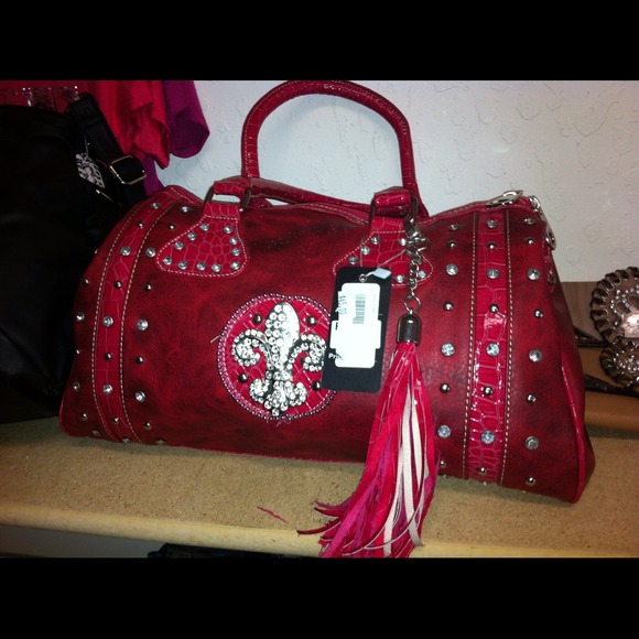 Leather handbags