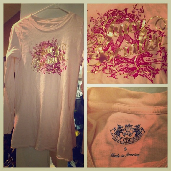 Juicy Couture long sleeve shirt