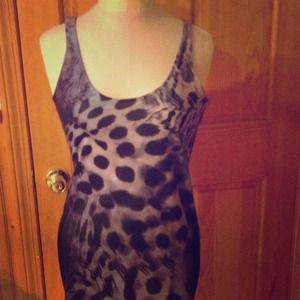 Cheetah graphic print tunic top
