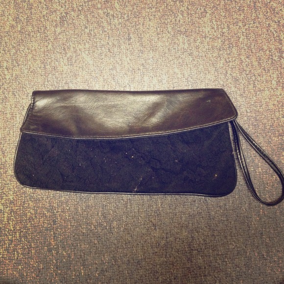 Charlotte Russe lace clutch