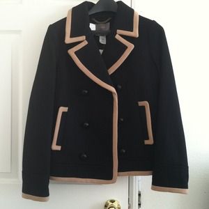 ✨REDUCED✨J.crew tipped peacoat