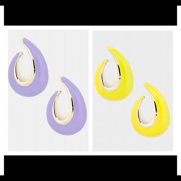 Earrings. Sold separately