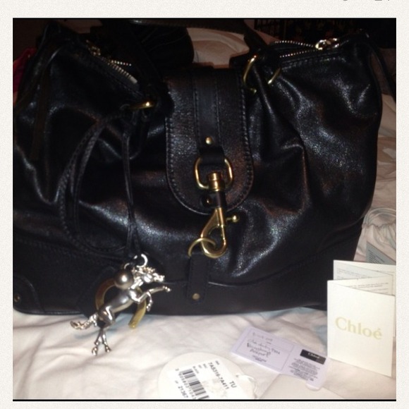 NWT AUTHENTIC CHLOE "KERALA" TOTE BAG - Picture 2 of 3