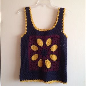 *REDUCED* Tory Burch Cashmere knit vest/top