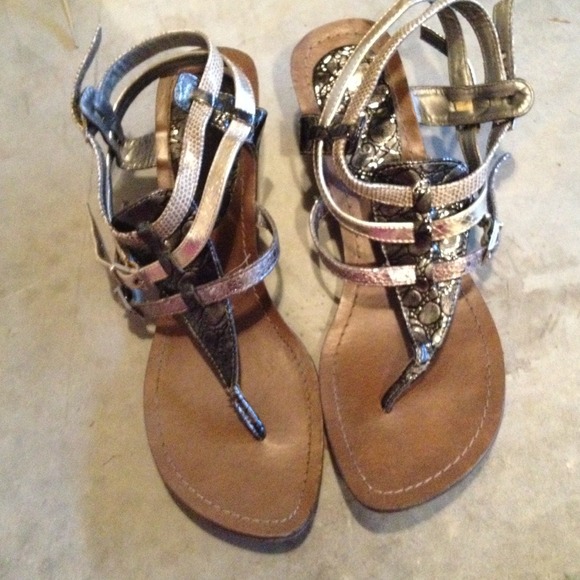 Great condition buckle sandals! Bundle