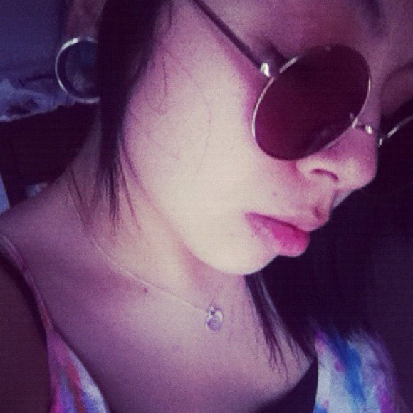 ☀UNiQU3 PINK round sunglasses! 😎