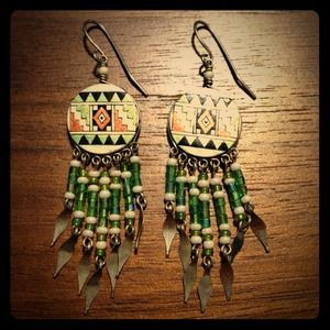 Jewelry - NWOT Aztec Earrings Jewelry - NWOT Aztec Earrings