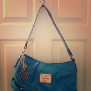 Blue Nicole miller purse