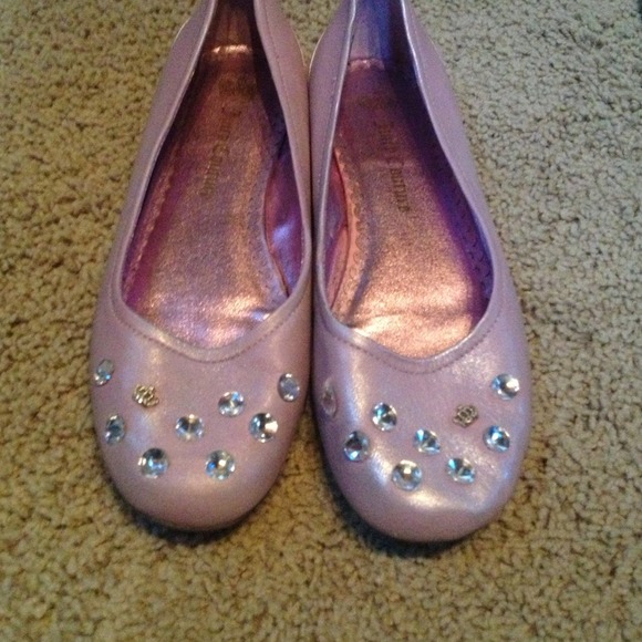 Juicy Couture flats kids size 5